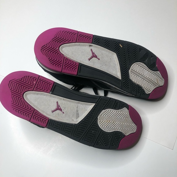Nike Jordan 4 Fuchsia Flash Lime - Picture 5 of 7